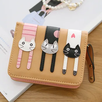 New Women Mini Purse Lovely Cats Wallet Card Holder Purse Zipper Multiple Cards Holder For Girls MSJ99
New Women Mini Purse Lovely Cats Wallet Card Holder Purse Zipper Multiple Cards Holder For Girls MSJ99