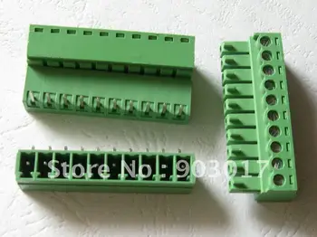 20pcs Angle 10pin/way Pitch 3.5mm Screw Terminal Block Connector Green Color Pluggable Type with angle pin
20pcs Angle 10pin/way Pitch 3.5mm Screw Terminal Block Connector Green Color Pluggable Type with angle pin