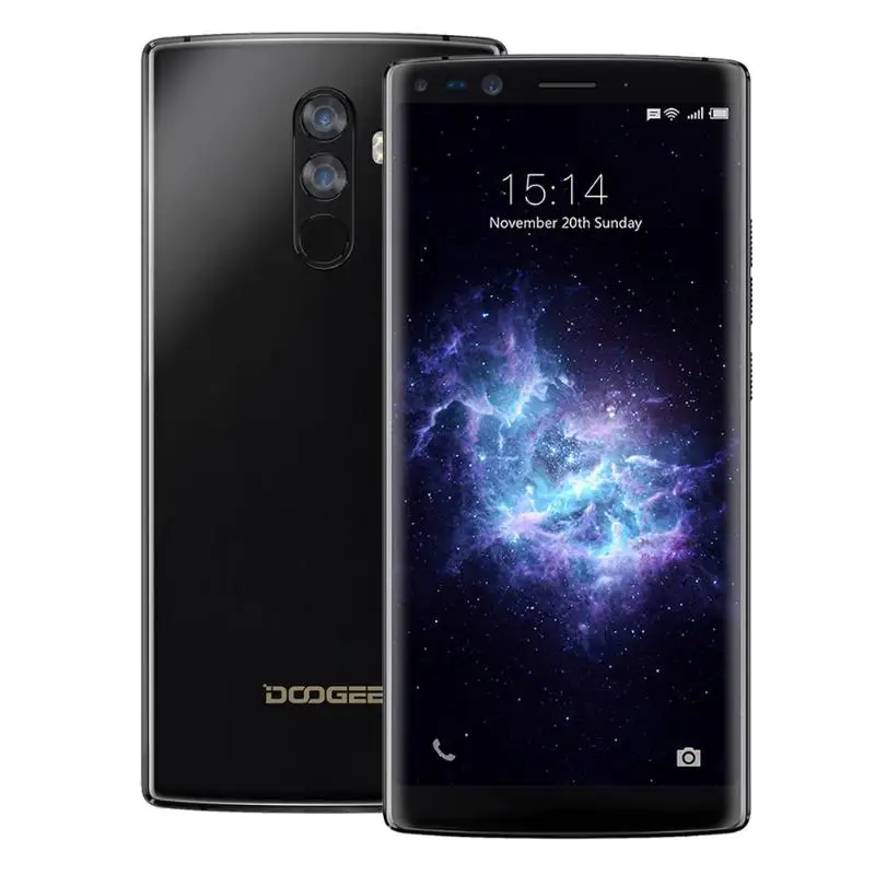DOOGEE Mix 2 5.99 Inch FHD+ Helio P25 Smartphone Android 7.1 4060mAh Octa Core 6GB RAM 64GB ROM 16MP Quad Cameras Face ID
DOOGEE Mix 2 5.99 Inch FHD+ Helio P25 Smartphone Android 7.1 4060mAh Octa Core 6GB RAM 64GB ROM 16MP Quad Cameras Face ID