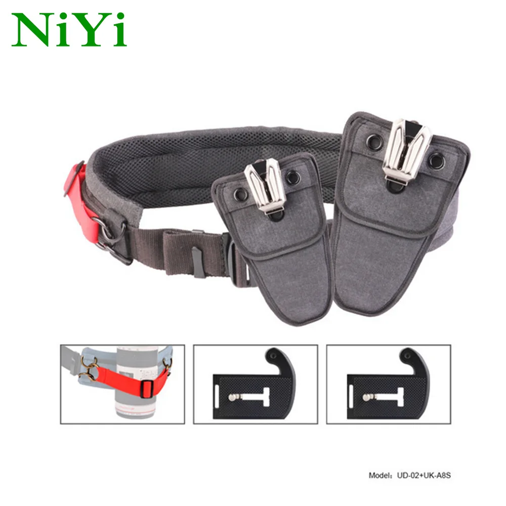 UDK-22S/11D Multifunctional Strap Grip with Holder Buckle Metal Removable Cushion Tripod Holster for Canon Nikon 2 DSLR Cameras
UDK-22S/11D Multifunctional Strap Grip with Holder Buckle Metal Removable Cushion Tripod Holster for Canon Nikon 2 DSLR Cameras