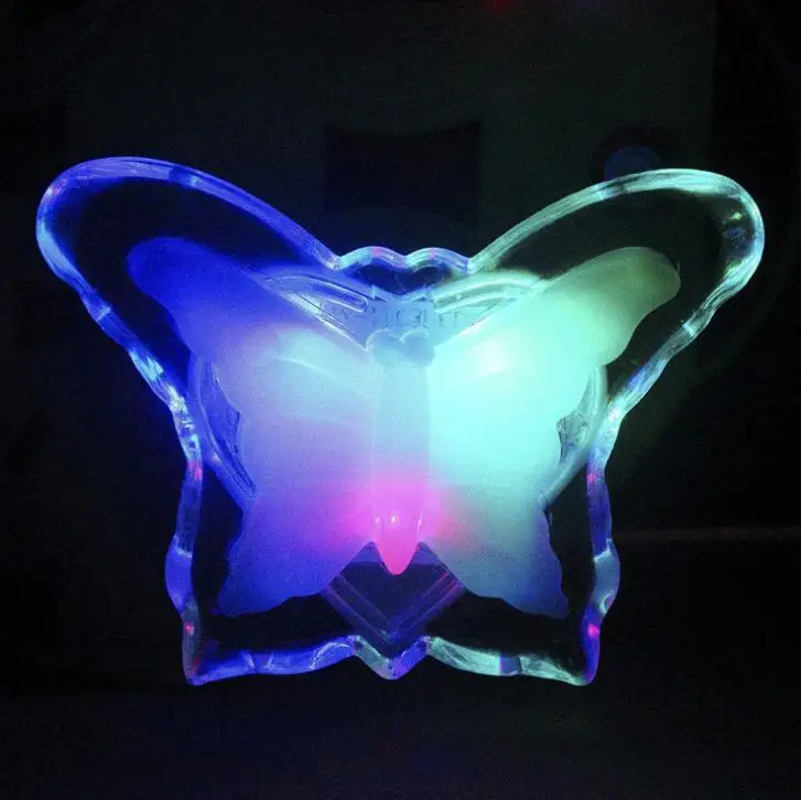 LED Butterfly Night Light Colorful Gradual Plug-in Night Light Cartoon Bedside Night Light
LED Butterfly Night Light Colorful Gradual Plug-in Night Light Cartoon Bedside Night Light