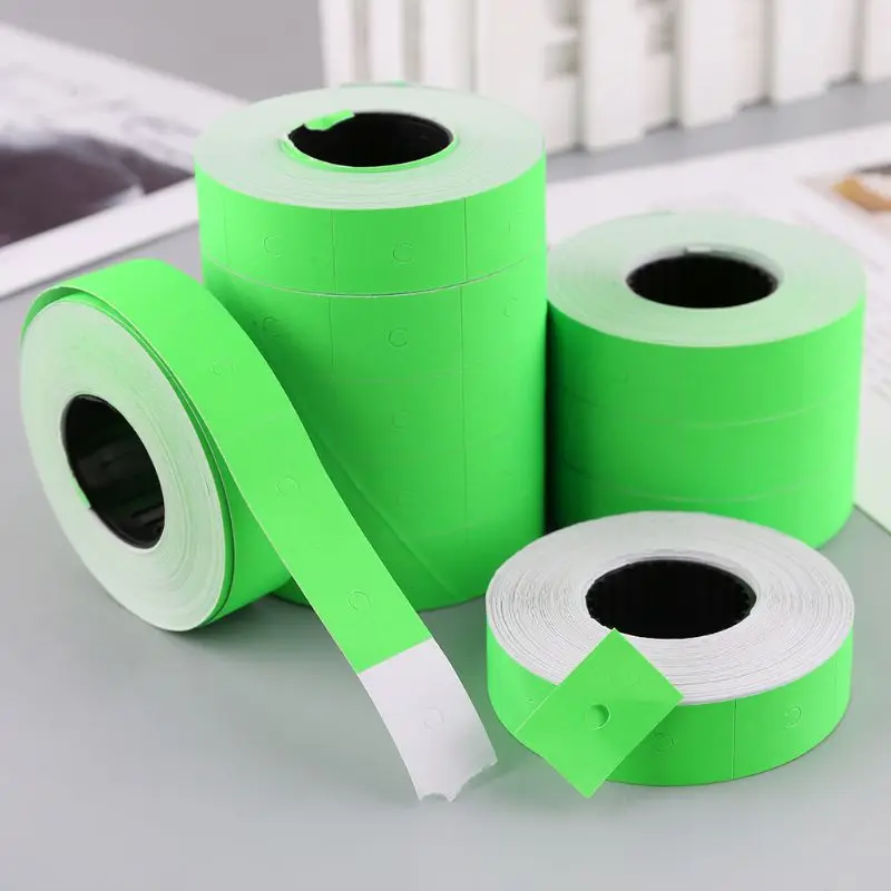 10 Rolls 5000 Pieces Double Row Colorful Price Label Paper Tag Mark Sticker For MX-6600 Labeller Gun
10 Rolls 5000 Pieces Double Row Colorful Price Label Paper Tag Mark Sticker For MX-6600 Labeller Gun