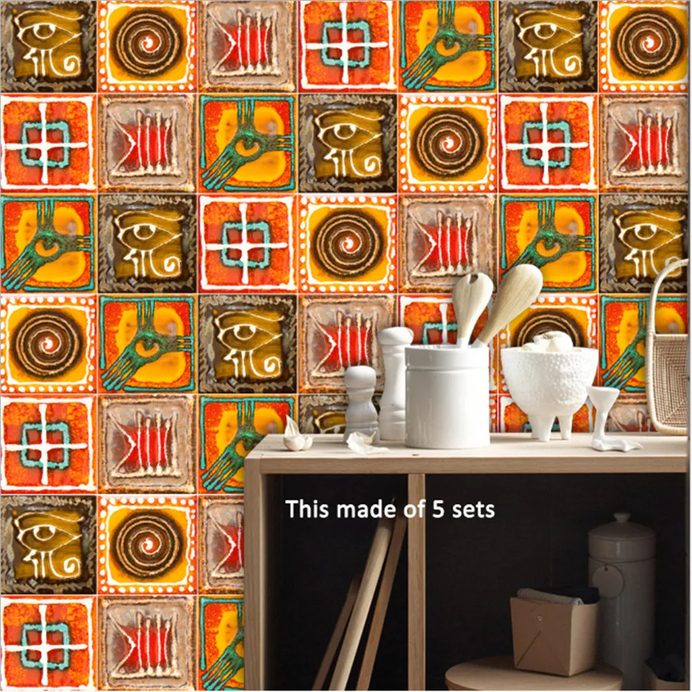 Funlife B&B Hotel Decoration Sticker Italian Pattern Wall Sticker PVC Self-adhesive Waterproof Moisture Tile Sticker TS055
Funlife B&B Hotel Decoration Sticker Italian Pattern Wall Sticker PVC Self-adhesive Waterproof Moisture Tile Sticker TS055