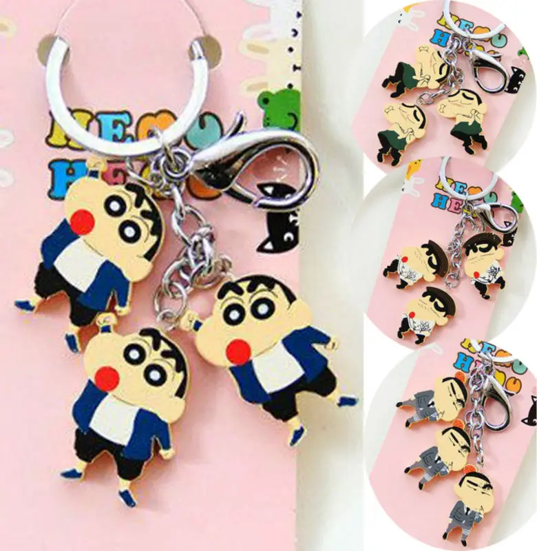 3 pcs/set Anime Chi-bi Maruko & Crayon Shin-chan figure keychain pendant lovely wood accessories toys free shipping
3 pcs/set Anime Chi-bi Maruko & Crayon Shin-chan figure keychain pendant lovely wood accessories toys free shipping