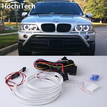 Ultra bright SMD white LED angel eyes 1600LM 12V halo ring kit for BMW E53 X5 1999 2000 2001 2002 2003 2004 2005 2006
Ultra bright SMD white LED angel eyes 1600LM 12V halo ring kit for BMW E53 X5 1999 2000 2001 2002 2003 2004 2005 2006