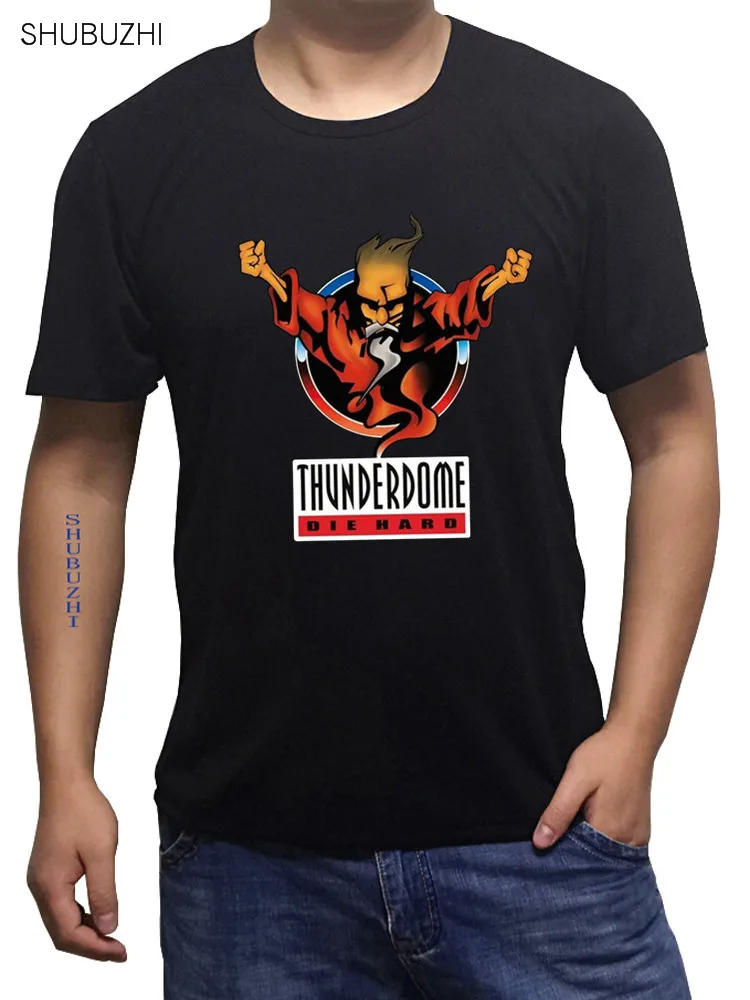 Fashion funny casual Man Tops tees New Thunderdome ID &T Hardcore Techno and Gabber Men's Black T-Shirt euro size sbz219
Fashion funny casual Man Tops tees New Thunderdome ID &T Hardcore Techno and Gabber Men's Black T-Shirt euro size sbz219