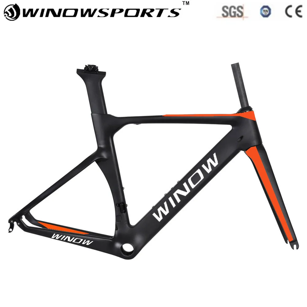 2018 Aero Carbon Frameset Cadre Carbone Carbon Road Bike Frame+Fork+Seatpost UD Carbon bicycle Frameset
2018 Aero Carbon Frameset Cadre Carbone Carbon Road Bike Frame+Fork+Seatpost UD Carbon bicycle Frameset