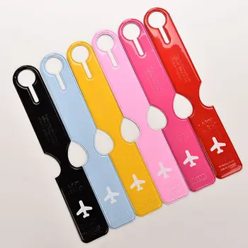 1PC Soft Fashionable Luggage Tag Easily Identify For Travelling PVC Suitcase Label ID/Address Write Travel Accessories 6Colors
1PC Soft Fashionable Luggage Tag Easily Identify For Travelling PVC Suitcase Label ID/Address Write Travel Accessories 6Colors