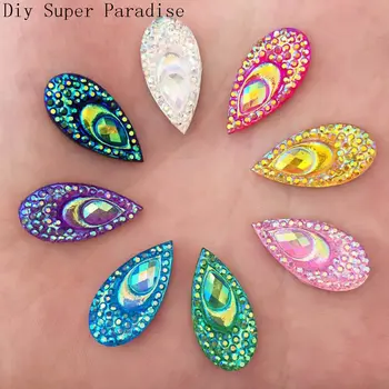 DIY 60pcs 10mm*20mm Resin Teardrop FlatBack Scrapbook Accessories Wedding Crafts Clothing Button K60*3
DIY 60pcs 10mm*20mm Resin Teardrop FlatBack Scrapbook Accessories Wedding Crafts Clothing Button K60*3
