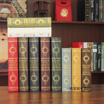 Props books fashion model decoration book box Strong Home Antique Decorative wholesale 10PCS
Props books fashion model decoration book box Strong Home Antique Decorative wholesale 10PCS