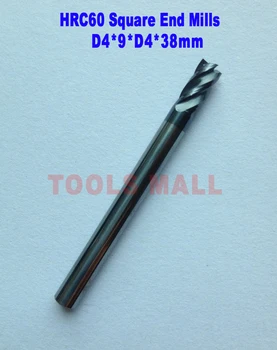 Promotion--4mm Diameter Solid Carbide End Mills 4 Flutes Spiral Bit Milling Tools CNC EndMill Router bits HRC60 D4*9*D4*38
Promotion--4mm Diameter Solid Carbide End Mills 4 Flutes Spiral Bit Milling Tools CNC EndMill Router bits HRC60 D4*9*D4*38
