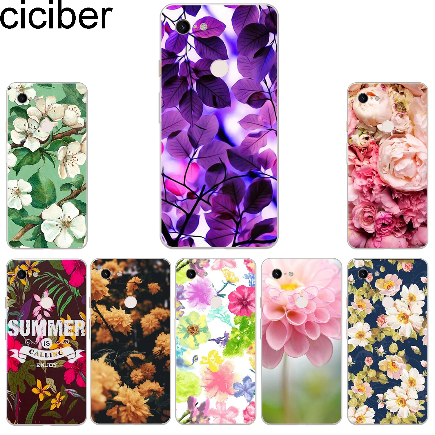 ciciber New Fashion Phone Cases For Google Pixel 3 2 XL Case Soft TPU Back Cover for Pixel 3XL 2XL Flower Funda Capa Coque
ciciber New Fashion Phone Cases For Google Pixel 3 2 XL Case Soft TPU Back Cover for Pixel 3XL 2XL Flower Funda Capa Coque