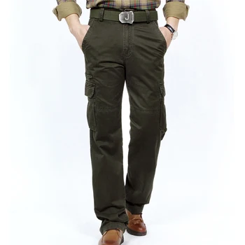 New Cargo Pants Men Autumn Trousers Men Mid-waist Full Length Many Pockets Mens Pants Military Casual Loose Big Size Cargo Pants
New Cargo Pants Men Autumn Trousers Men Mid-waist Full Length Many Pockets Mens Pants Military Casual Loose Big Size Cargo Pants