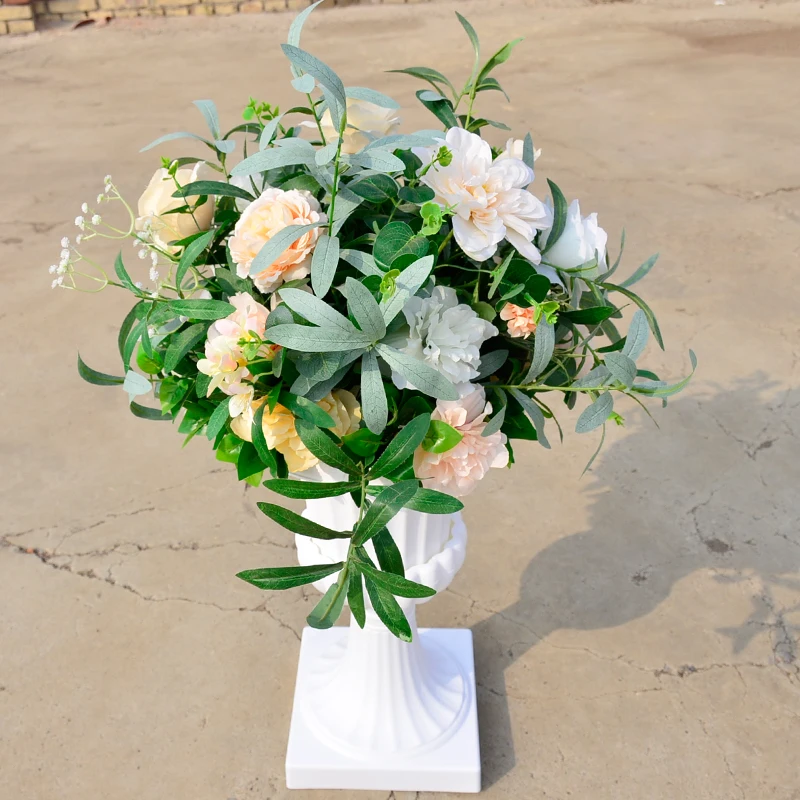 New Arrival Artificial 15" Dia Kissing Ball with Roman Column Wedding Decoration T Station Road Lead Flower Ball Free Shipping
New Arrival Artificial 15" Dia Kissing Ball with Roman Column Wedding Decoration T Station Road Lead Flower Ball Free Shipping