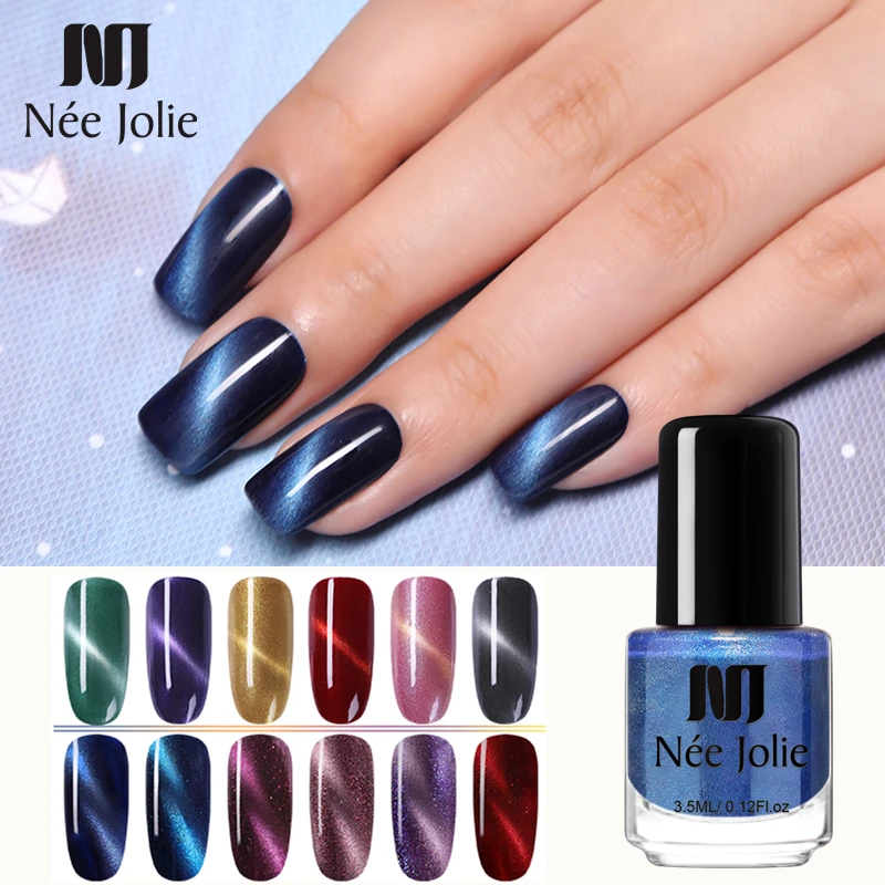 NEE JOLIE 12 Colors Cat Eyes Nail Polish 3D Magicial Lacquer Semi Permanent Nail Art Manicure Nail Varnish Magnet
NEE JOLIE 12 Colors Cat Eyes Nail Polish 3D Magicial Lacquer Semi Permanent Nail Art Manicure Nail Varnish Magnet