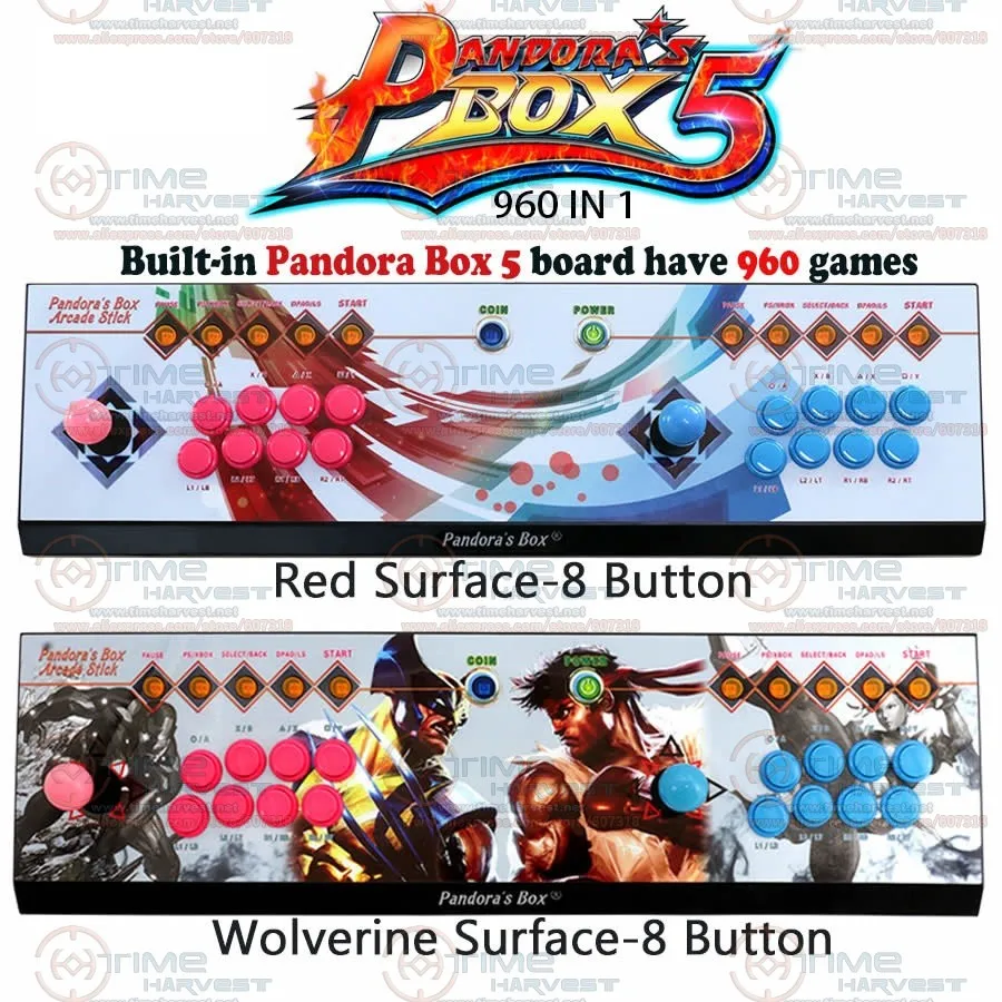 パタポン　ポストカード　セット　rolito ゲーム Pandora box 5 Zero delay 960 in 1 game console 8 buttons