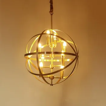 Post Modern Simple Bedroom Study Restaurant Circular Globe E14 LED Copper Chandelier Lamp American Luxury Home Decor Lights
Post Modern Simple Bedroom Study Restaurant Circular Globe E14 LED Copper Chandelier Lamp American Luxury Home Decor Lights