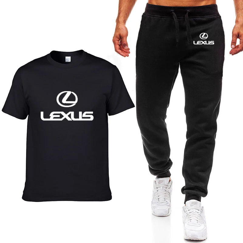 Fashion Summer Men T Shirts Lexus Car Logo Print HipHop Casual Cotton Short Sleeve high quality T-shirt pants suit Men Clothing
Fashion Summer Men T Shirts Lexus Car Logo Print HipHop Casual Cotton Short Sleeve high quality T-shirt pants suit Men Clothing