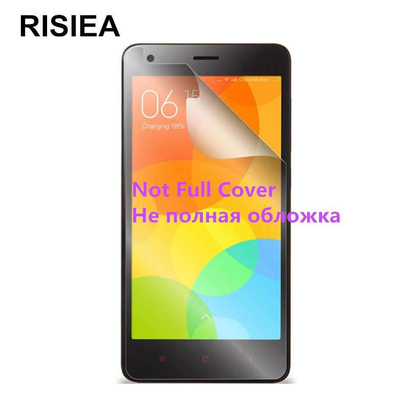 RISIEA 2pcs glossy Clear Screen Protector Display Protective Soft Film For Xiaomi Redmi 6A 4A 4X 6 5 Plus 5A 4 3 3S 3X 2
RISIEA 2pcs glossy Clear Screen Protector Display Protective Soft Film For Xiaomi Redmi 6A 4A 4X 6 5 Plus 5A 4 3 3S 3X 2