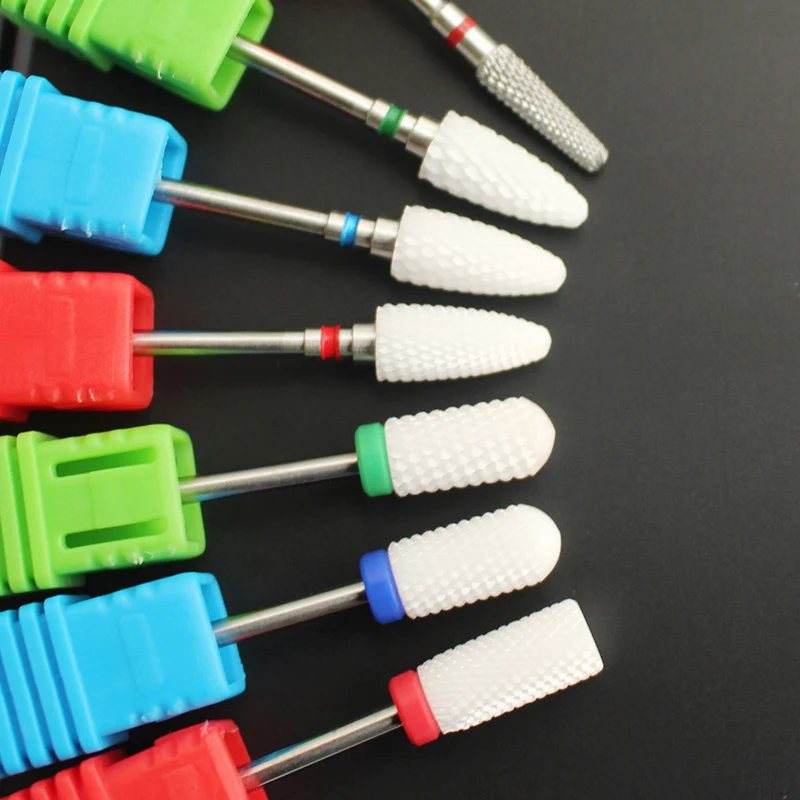 7 Type Ceramic Nail Drill Bit for Electric Manicure Drills Machine Accessories Dead Skin Nail File Polish Nail Art Tools
7 Type Ceramic Nail Drill Bit for Electric Manicure Drills Machine Accessories Dead Skin Nail File Polish Nail Art Tools