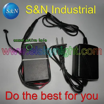 EL inverter/EL controller/el driver 220VAC for 10 meters el wire on/off/sound activated using for decoration, party and display
EL inverter/EL controller/el driver 220VAC for 10 meters el wire on/off/sound activated using for decoration, party and display