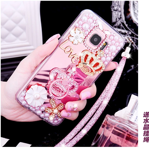 Hot Glitter 3D Crown Crystal Mirror Cases for Samsung galaxy S10e S9 S8 S10 Plus S7 Edge Note 10 Plus 9 8 Bling Pearl coque
Hot Glitter 3D Crown Crystal Mirror Cases for Samsung galaxy S10e S9 S8 S10 Plus S7 Edge Note 10 Plus 9 8 Bling Pearl coque
