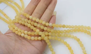 5pcs loose beads 6mm topaz jade yellow round 14" for DIY jewelry making FPPJ wholesale beads nature gem stone
5pcs loose beads 6mm topaz jade yellow round 14" for DIY jewelry making FPPJ wholesale beads nature gem stone