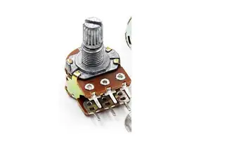 Dual Stereo Potentiometer Pot B100K 100K Ohm R Linear shaft 15mm 15 shaft =15 6Pin Shaft WH148 Amplifier
Dual Stereo Potentiometer Pot B100K 100K Ohm R Linear shaft 15mm 15 shaft =15 6Pin Shaft WH148 Amplifier
