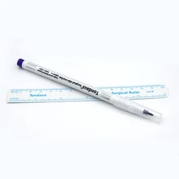 0.5mm Disposable Sterilized Package With Ruler Medical Surgery Permanent Makeup Body Tattoo Piercing Scribe Skin Marker Pen 
0.5mm Disposable Sterilized Package With Ruler Medical Surgery Permanent Makeup Body Tattoo Piercing Scribe Skin Marker Pen