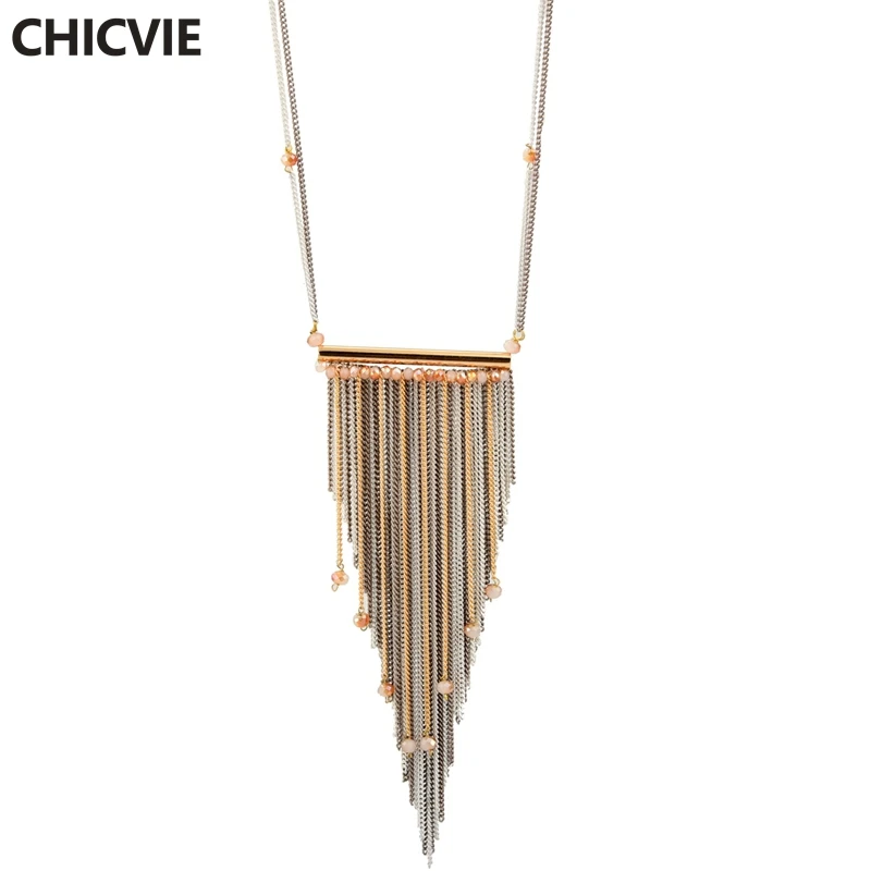 Cute Natural Stone Beads Sweater Statement Necklaces New Arrive Gold Plated Pendant Necklaces for women Brand Jewelry SNE160251
Cute Natural Stone Beads Sweater Statement Necklaces New Arrive Gold Plated Pendant Necklaces for women Brand Jewelry SNE160251