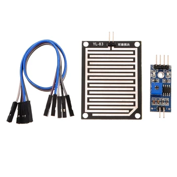 1set/lot Snow/Raindrops Detection Sensor Module Rain Weather Module Humidity For Arduino
1set/lot Snow/Raindrops Detection Sensor Module Rain Weather Module Humidity For Arduino