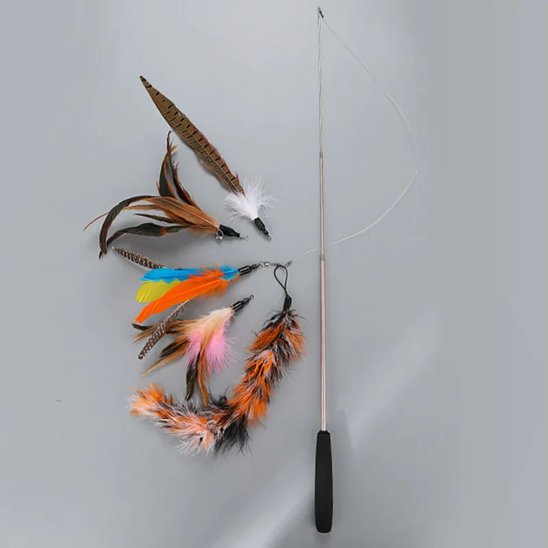 Dropshipping Pet Cat Teaser Toy Set Flexible Stick With 5Pcs Replacement Feather Kitten Playing Interactive Toys MDP66
Dropshipping Pet Cat Teaser Toy Set Flexible Stick With 5Pcs Replacement Feather Kitten Playing Interactive Toys MDP66