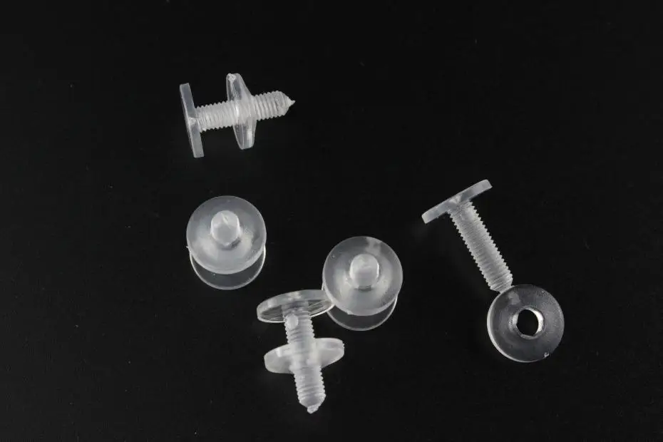 

H18mm Plastic Binding Corrugated Nut Fasteners Screws Nylon Binder Post Lock Button Rivet Studs Twisted Carton KT Cardboard Snap