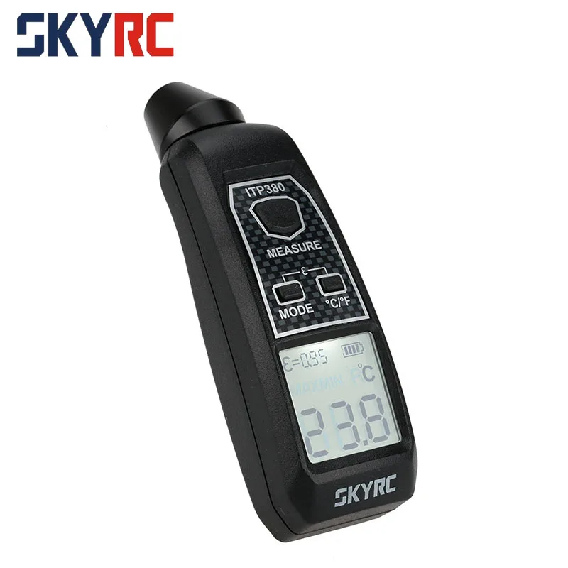 SKYRC Infrared Thermometer LED Screen Display Infrared Sensor for Controller RC Engines ESC Motors Battery Packs Battery Charger
SKYRC Infrared Thermometer LED Screen Display Infrared Sensor for Controller RC Engines ESC Motors Battery Packs Battery Charger