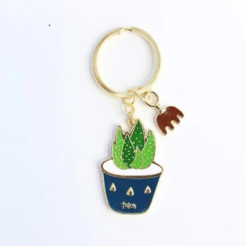 6PCS Golden Korean Succulent Keychain Ring Cactus Keyring For Lover Gift HAND STAMPED keychains
6PCS Golden Korean Succulent Keychain Ring Cactus Keyring For Lover Gift HAND STAMPED keychains