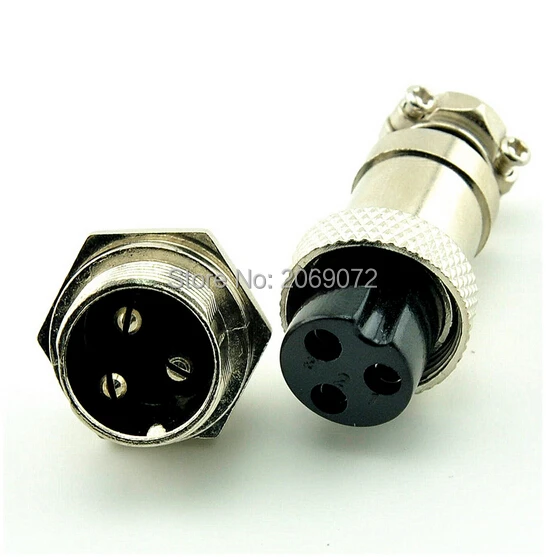 10PCS GX 16MM 3-Pin Male Female Aviation Plug Panel Power Chassis Metal Connector GX16-3
10PCS GX 16MM 3-Pin Male Female Aviation Plug Panel Power Chassis Metal Connector GX16-3