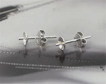 Free Jewelry Findings 20PCS Bulk 925 Sterling Silver Ear Pin Pairs Stud Earrings 925 BACK STOPPERS Post Handmade FY-01+02
Free Jewelry Findings 20PCS Bulk 925 Sterling Silver Ear Pin Pairs Stud Earrings 925 BACK STOPPERS Post Handmade FY-01+02