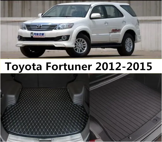 Car Embroidery Leather Full Rear Trunk Tray Liner Cargo Mat Floor Protector Foot Pad Mat For Toyota Fortuner 2012 2013 2014 2015
Car Embroidery Leather Full Rear Trunk Tray Liner Cargo Mat Floor Protector Foot Pad Mat For Toyota Fortuner 2012 2013 2014 2015
