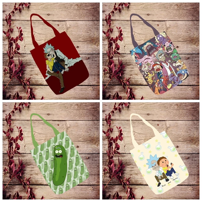 IVYYE 1PCS Rick Crazy Fashion Anime Canvas Shoulder Bags Morty Casual Shopping Bag Cartoon Tote Handbag Travel Lady Girls New
IVYYE 1PCS Rick Crazy Fashion Anime Canvas Shoulder Bags Morty Casual Shopping Bag Cartoon Tote Handbag Travel Lady Girls New