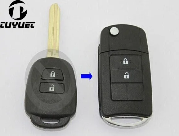 Camry Modified Remote Key Shell 2 Buttons-1