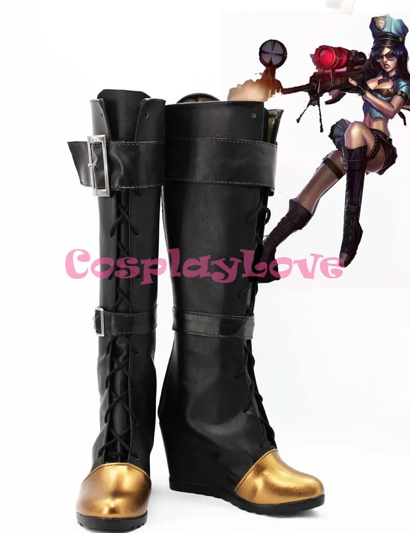 Sheriff of Piltover Caitlyn Cosplay Shoes Custom Made American Game LOL High Heel For Christmas Halloween Festival
Sheriff of Piltover Caitlyn Cosplay Shoes Custom Made American Game LOL High Heel For Christmas Halloween Festival