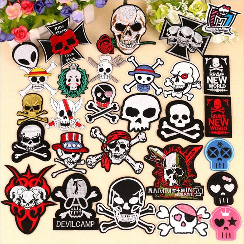 SKULL GHOST CAT Embroidered Patch Applique Cute Patches Fabric Badge Garment DIY Apparel Accessories Badges
SKULL GHOST CAT Embroidered Patch Applique Cute Patches Fabric Badge Garment DIY Apparel Accessories Badges