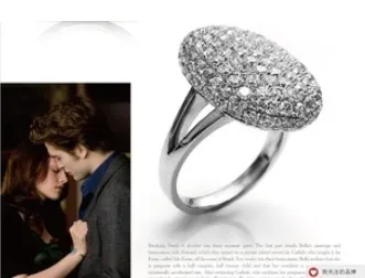 Twilight Silver ring finger ring fashion vintage full rhinestone sparkling ring gift
Twilight Silver ring finger ring fashion vintage full rhinestone sparkling ring gift