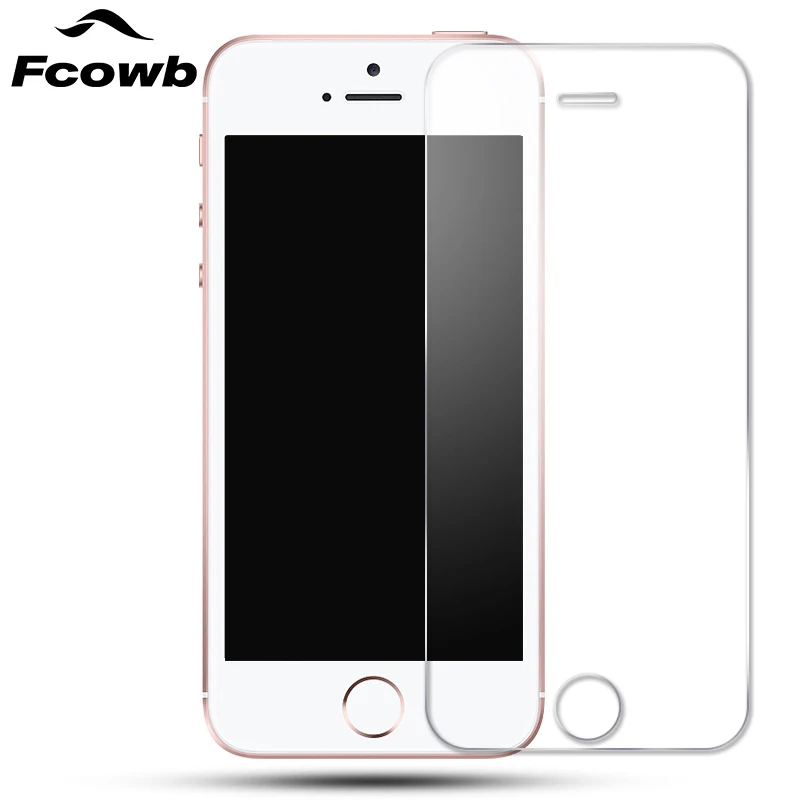 FCOWB For Apple iPhone 5 5S SE Tempered Glass For iPhone 6 6S Plus Tempered Glass Safety 0.26mm 9H Hardness Protector Glass
FCOWB For Apple iPhone 5 5S SE Tempered Glass For iPhone 6 6S Plus Tempered Glass Safety 0.26mm 9H Hardness Protector Glass