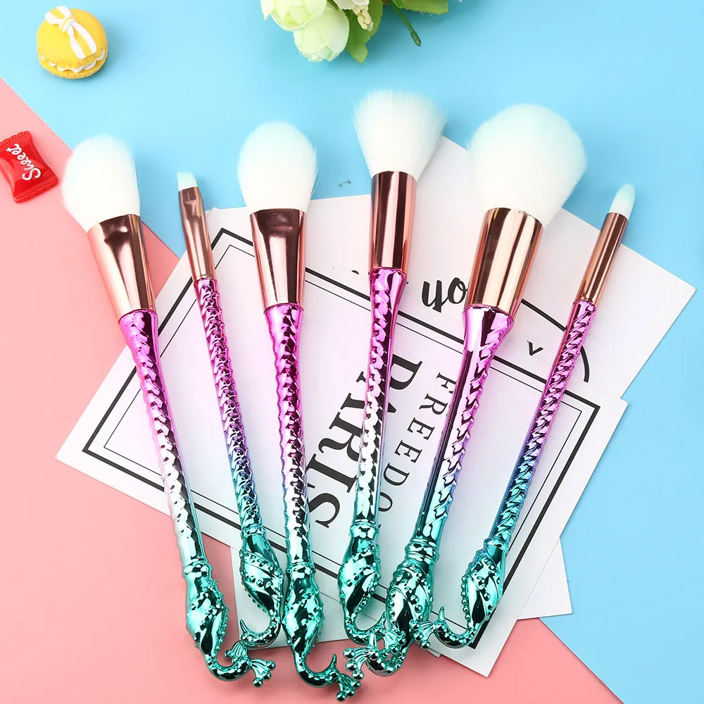6 Pcs Makeup Brush Set Professional Face Eye Shadow Eyeliner Foundation Blush Lip Makeup Brushes Powder Liquid Cream G413
6 Pcs Makeup Brush Set Professional Face Eye Shadow Eyeliner Foundation Blush Lip Makeup Brushes Powder Liquid Cream G413
