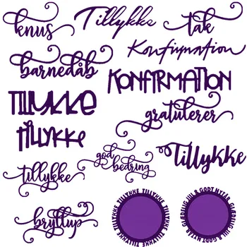 Daily Danish Words Phrases Metal Cutting Dies New 2019 for DIY Scrapbooking Embossing Decorative Crafts Supplies Cards Making
Daily Danish Words Phrases Metal Cutting Dies New 2019 for DIY Scrapbooking Embossing Decorative Crafts Supplies Cards Making