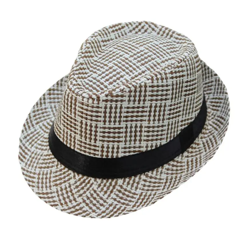 2018 new arrival Unisex Trilby Gangster Cap Lattice Pattern Beach Sun Straw Hat Band Sunhat Amazing dropship May 11
2018 new arrival Unisex Trilby Gangster Cap Lattice Pattern Beach Sun Straw Hat Band Sunhat Amazing dropship May 11