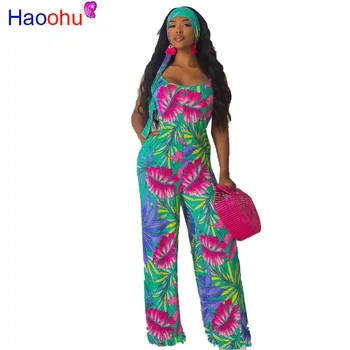Leaves Print Sexy Romper Women Jumpsuit Summer Spaghetti Strap Backless Wide Leg Overall Retro O Neck Sleeveless Sashes Bodysuit
Leaves Print Sexy Romper Women Jumpsuit Summer Spaghetti Strap Backless Wide Leg Overall Retro O Neck Sleeveless Sashes Bodysuit