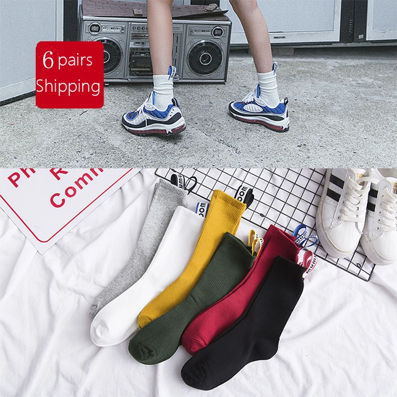 Winter Warm Stylish black long high 17 color socks solid short Women Cotton elastic for lady girl Wedding pink Christmas Gift
Winter Warm Stylish black long high 17 color socks solid short Women Cotton elastic for lady girl Wedding pink Christmas Gift