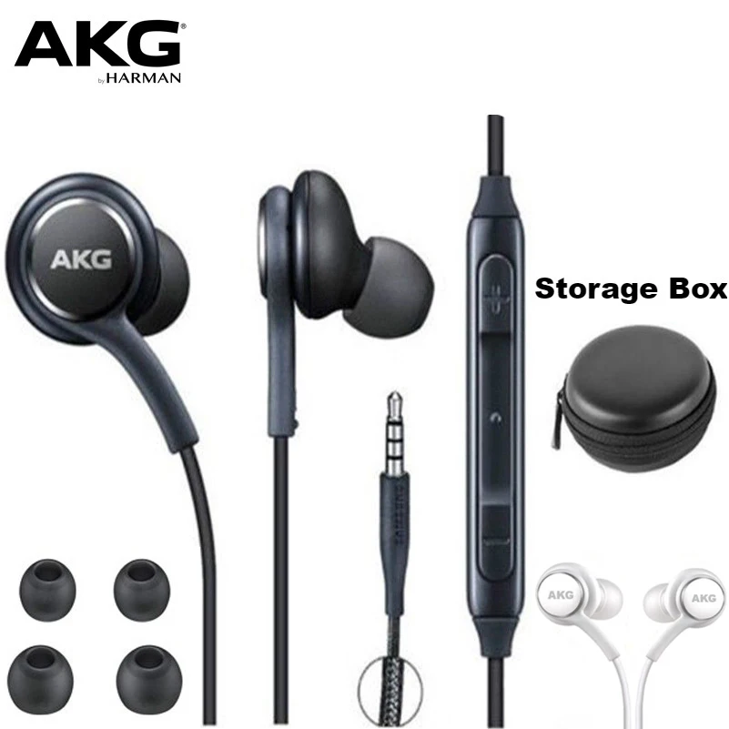 AKG Earphones EO IG955 3.5mm In-ear Wired Mic Volume Control Headset for Samsung Galaxy S10 S9 S8 S7 S6 huawei xiaomi Smartphone
AKG Earphones EO IG955 3.5mm In-ear Wired Mic Volume Control Headset for Samsung Galaxy S10 S9 S8 S7 S6 huawei xiaomi Smartphone